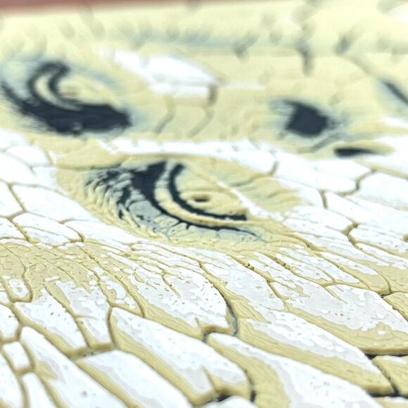 Wall Art, Face in the Desert, Surreal Cracked Earth Face - Picture 5 of 10